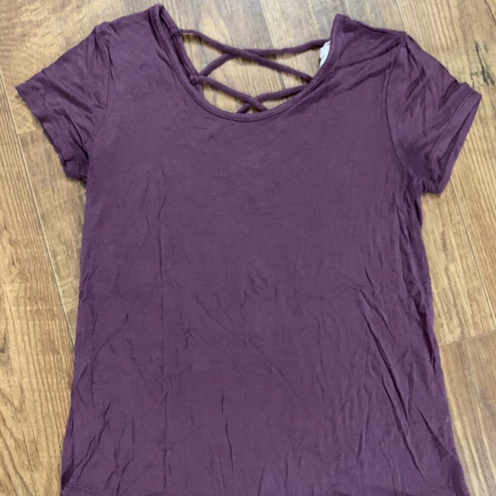 Purple shirt